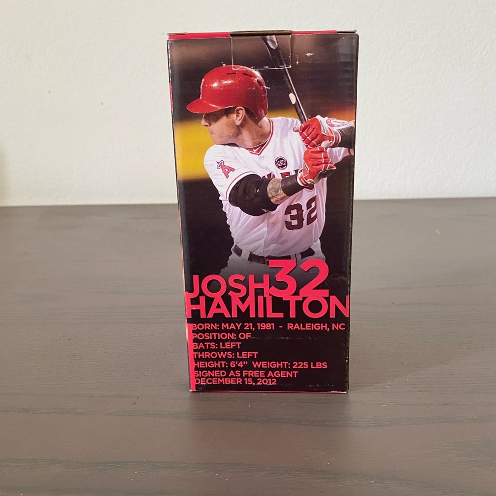 Josh Hamilton Bobblehead. - Picture 5 of 8